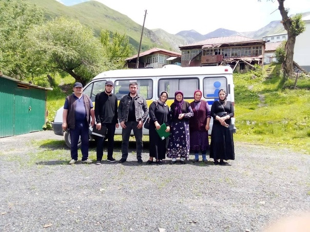 Мобильная бригада Центра социального обслуживания в Рутульском районе продолжает реализацию проекта "Старшее поколение" нацпроекта «Демография».